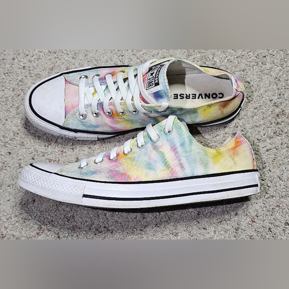 Converse Chuck Taylor All Star Tie Dye Sneakers Women Size 10.5 Mens 9 - Picture 5 of 8